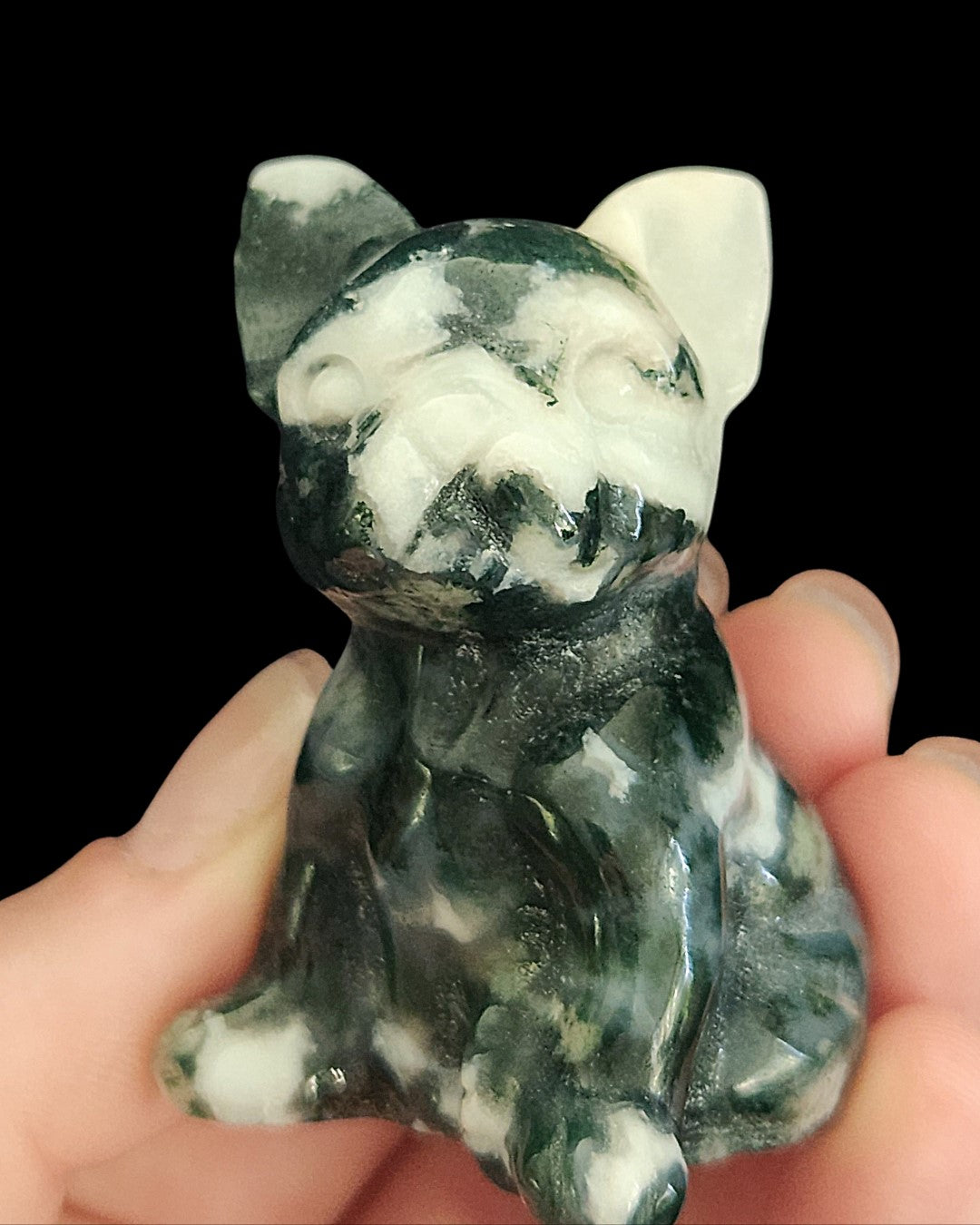 French Bulldog - Moss Agate