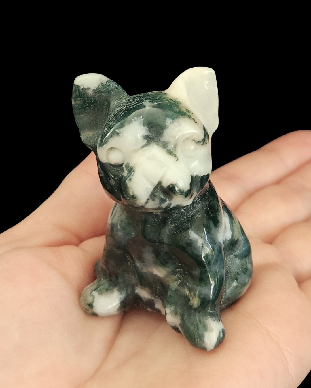 French Bulldog - Moss Agate