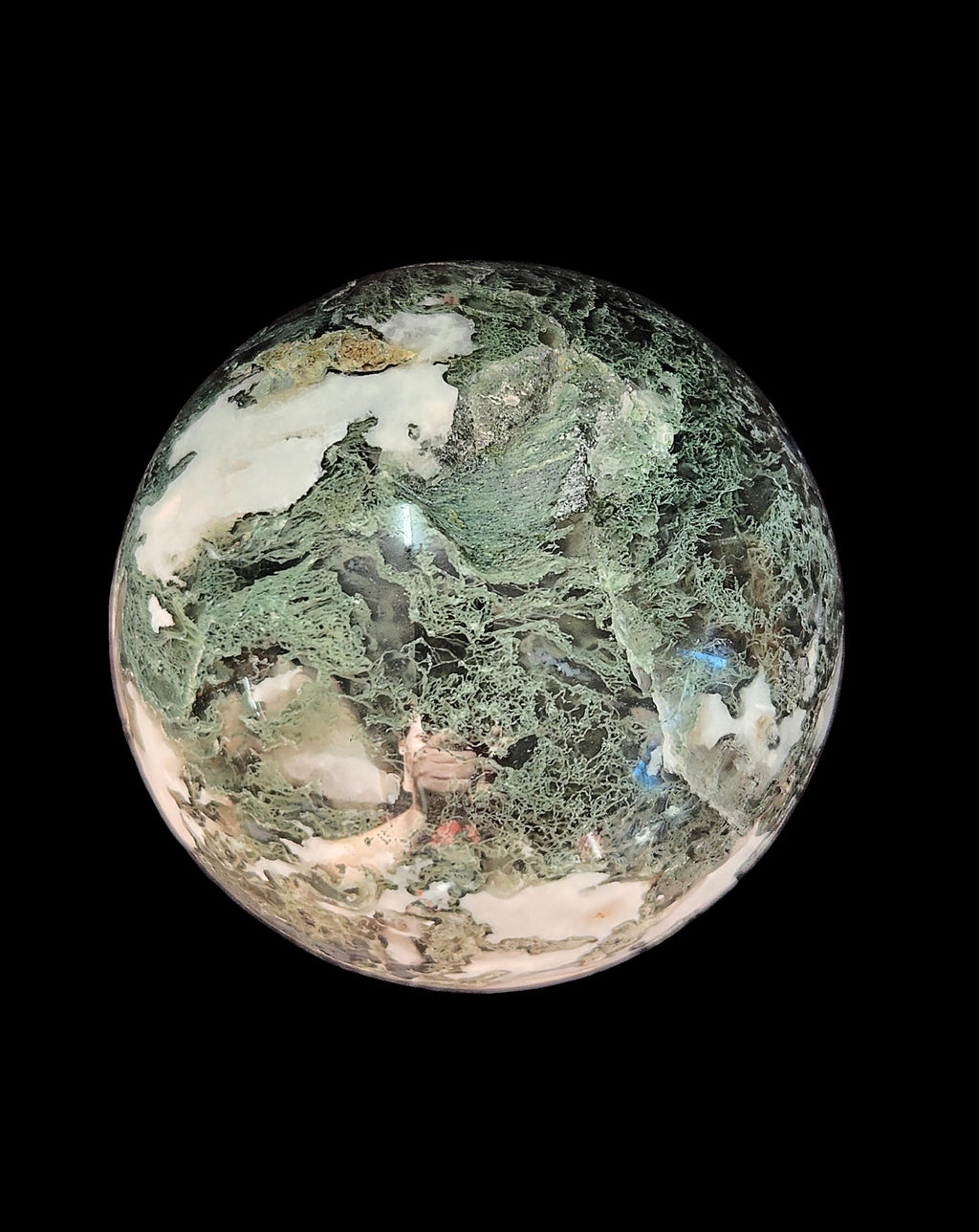 Sphere - Moss Agate