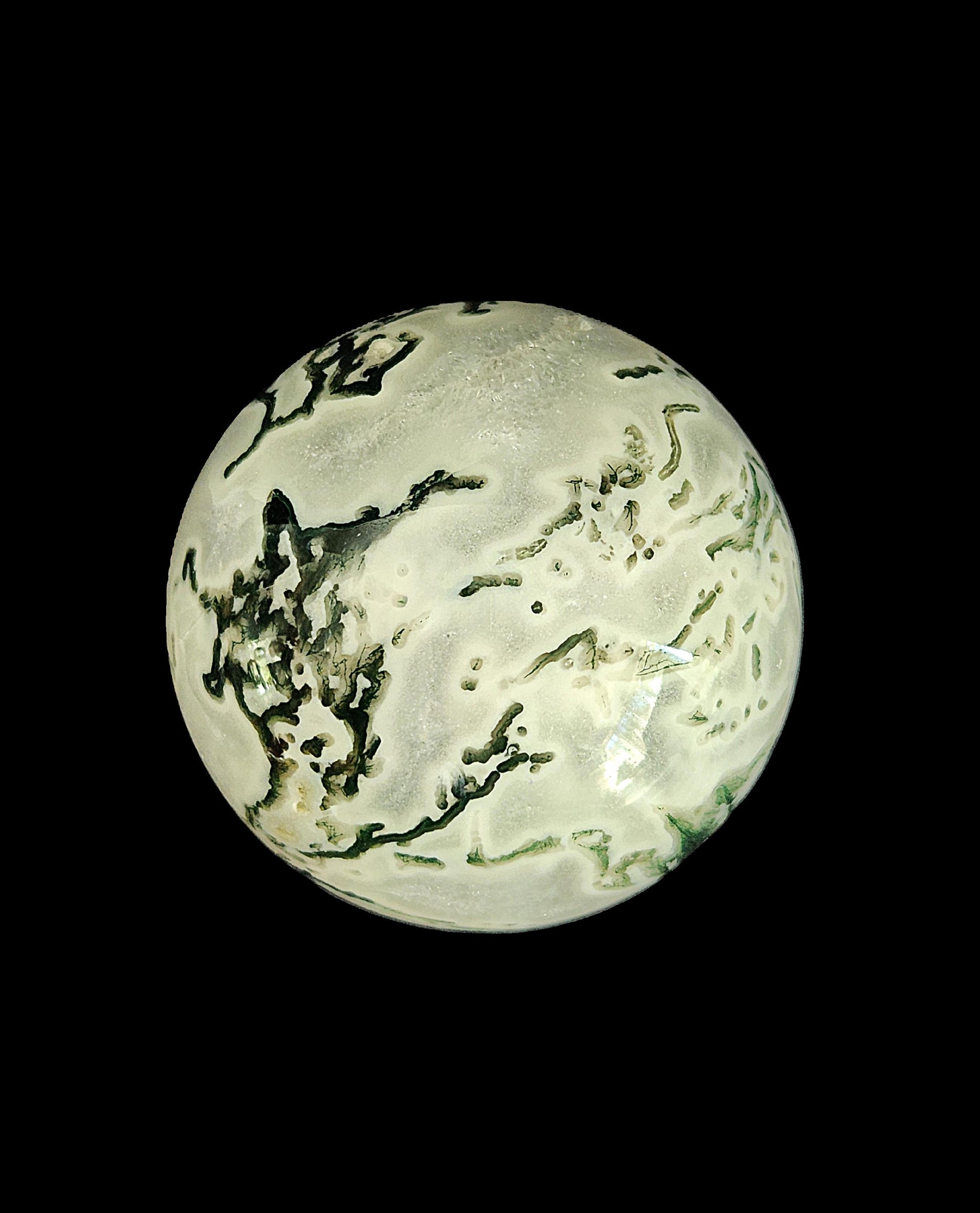 Sphere - Moss Agate