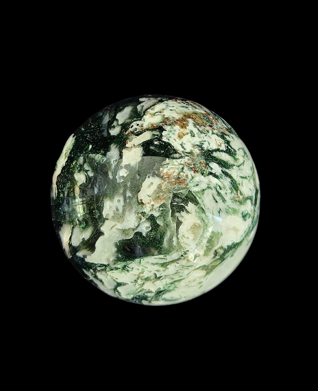 Sphere - Moss Agate