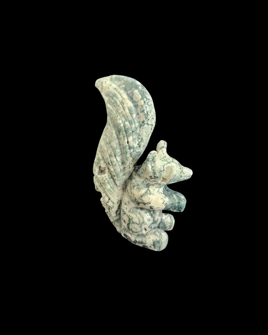 Squirrel - Moss Agate