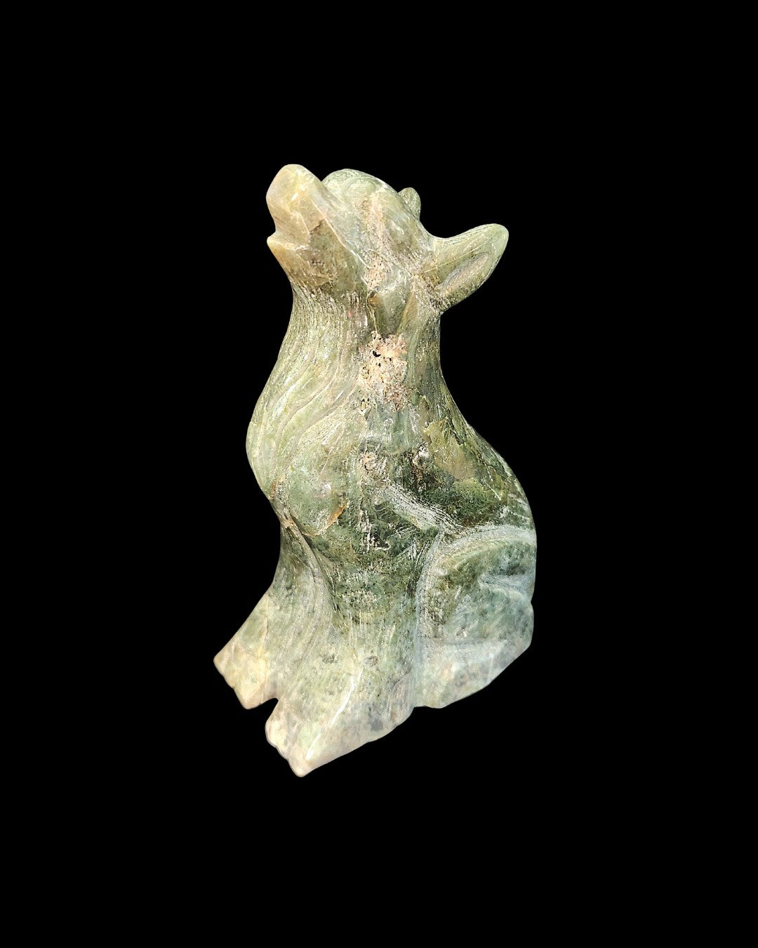 Wolf - Moss Agate