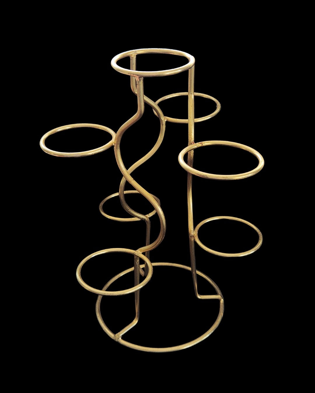 Multiple Sphere Stand - Gold