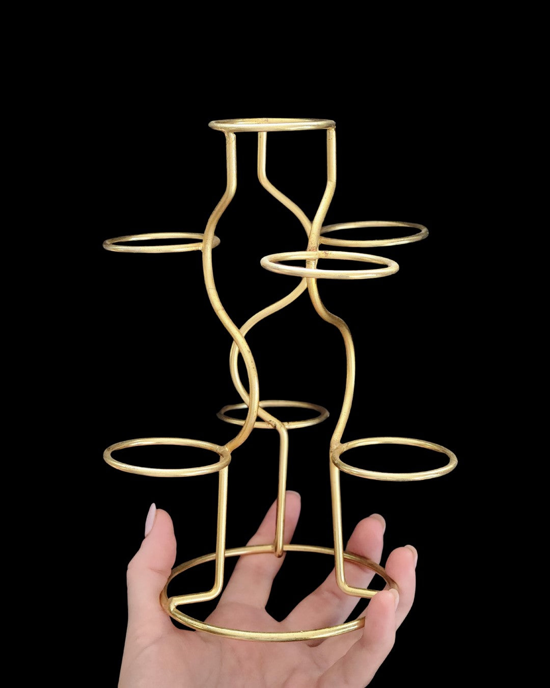 Multiple Sphere Stand - Gold