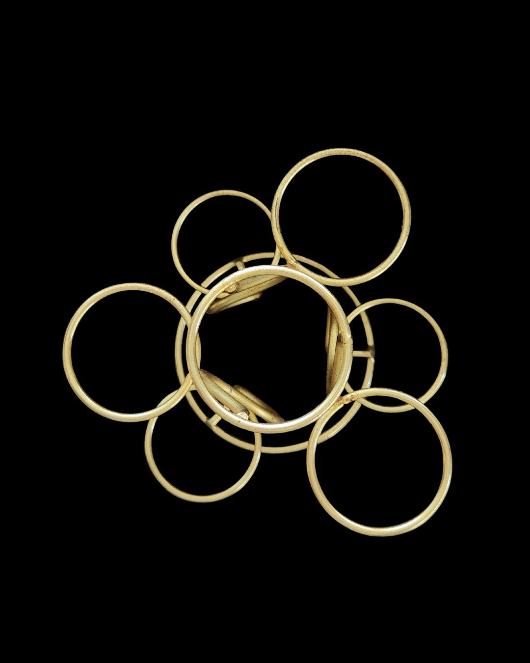 Multiple Sphere Stand - Gold
