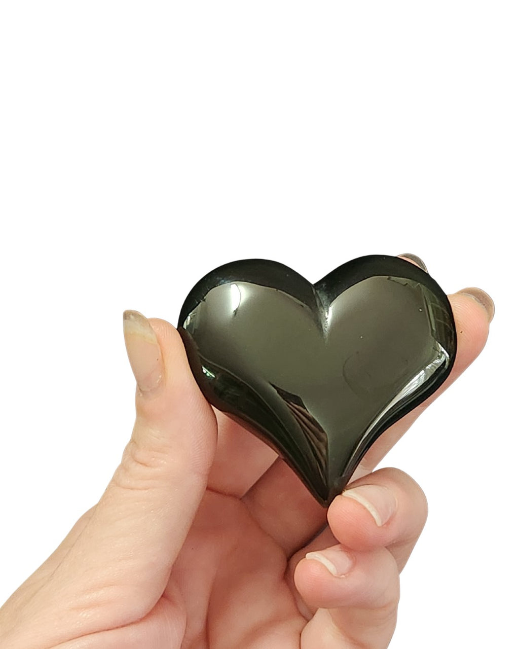 Heart - Rainbow Obsidian