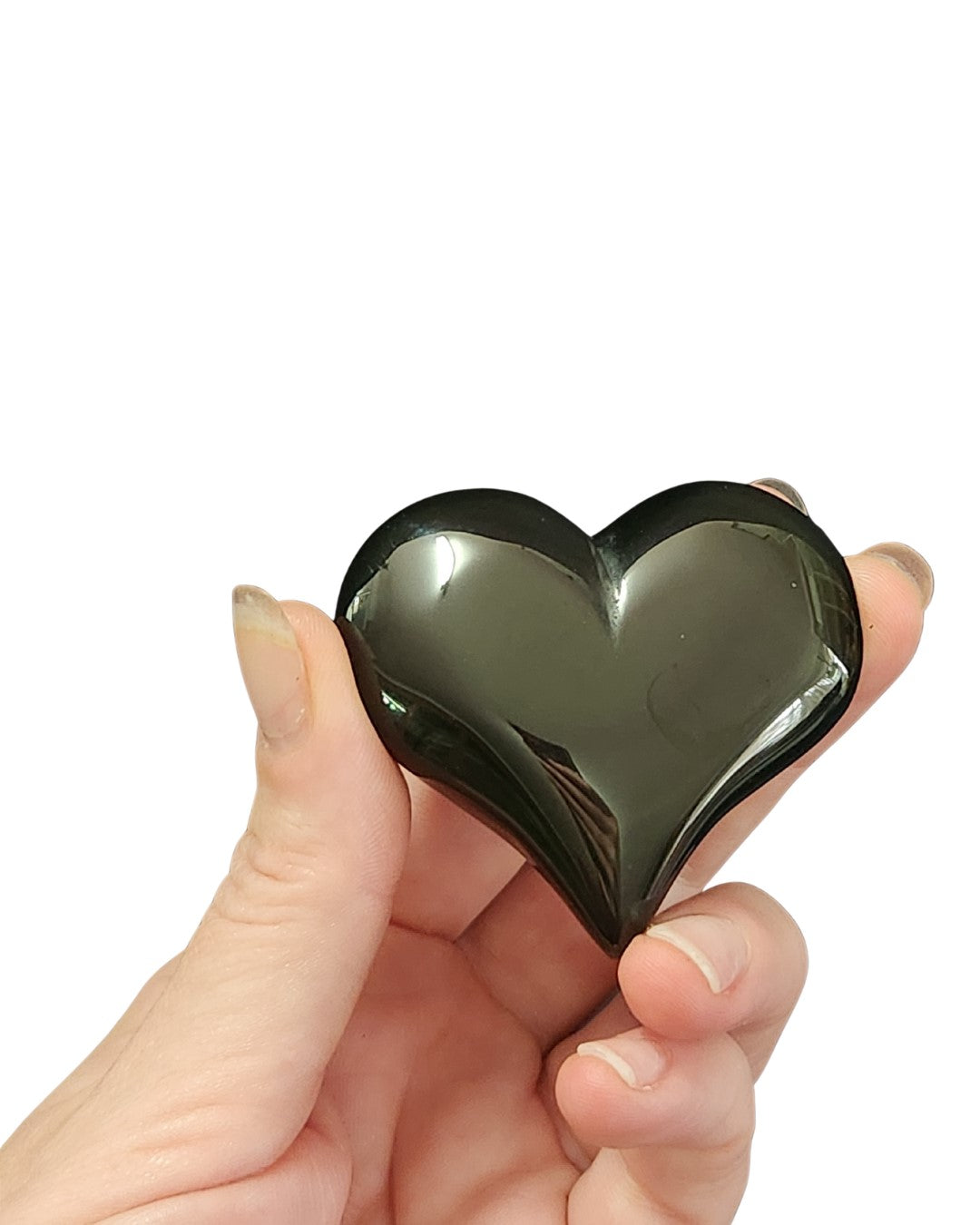 Heart - Rainbow Obsidian