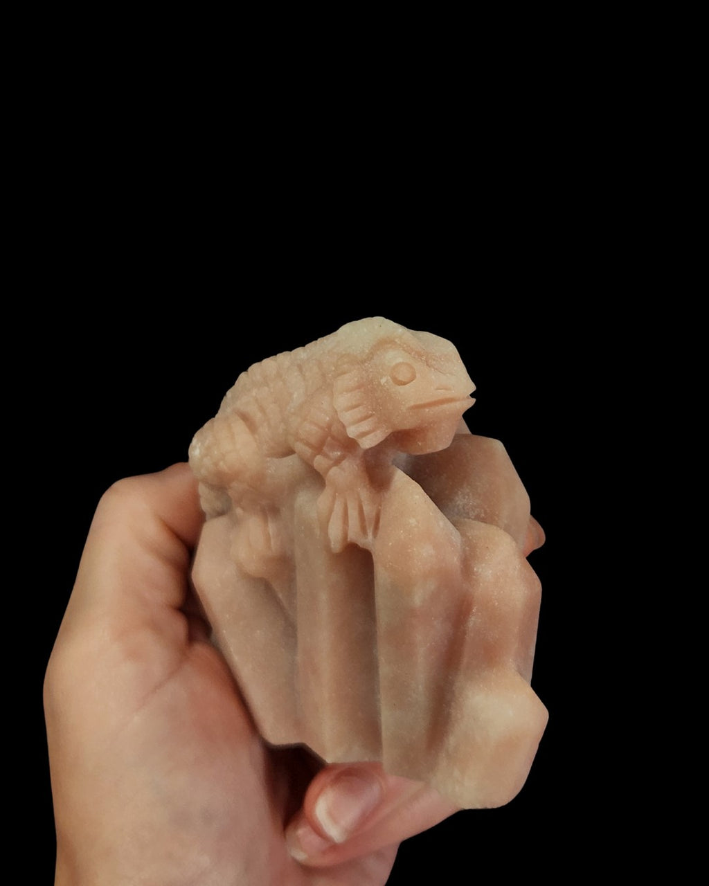 Lizard - Pink Opal