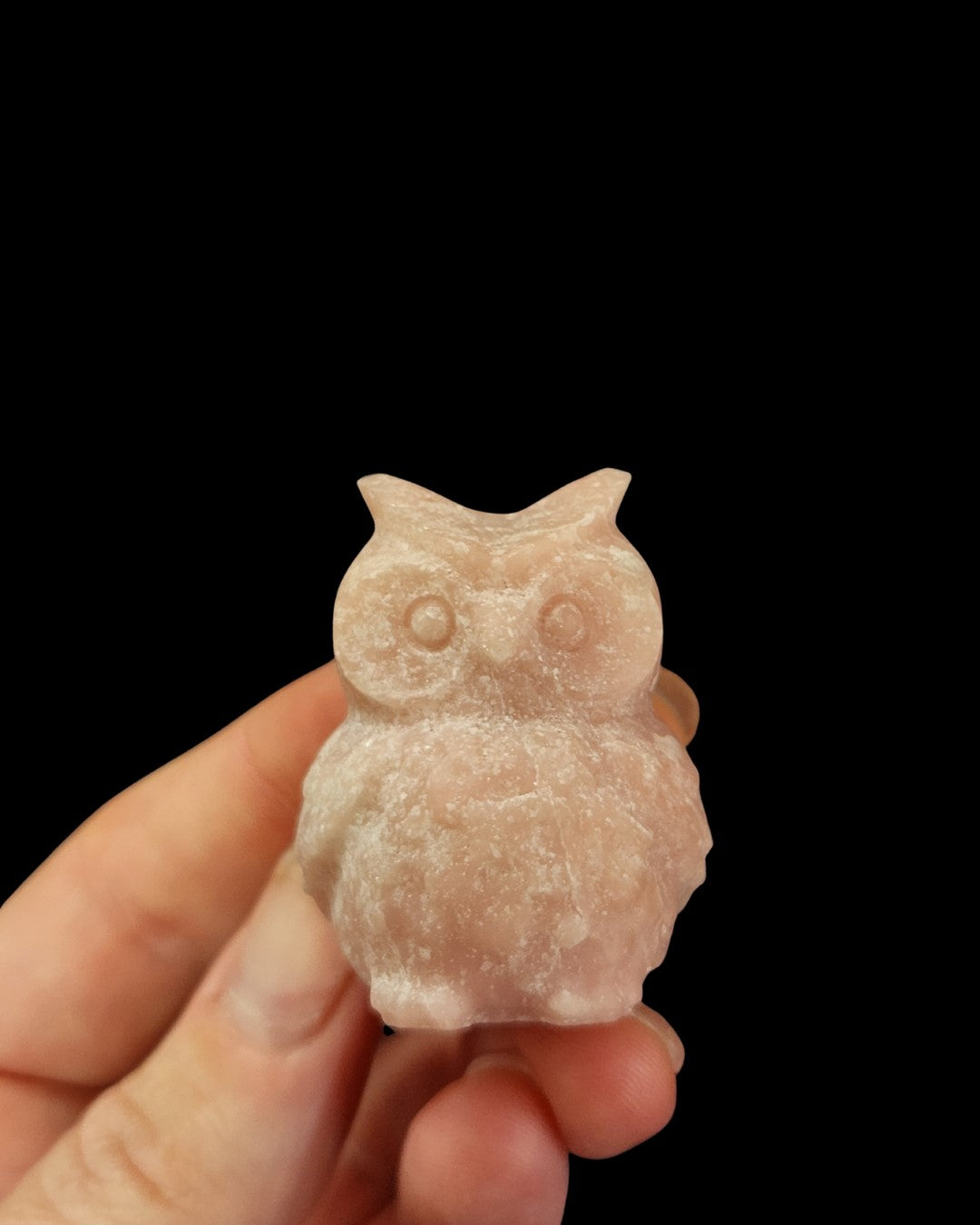 Owl - Pink Opal