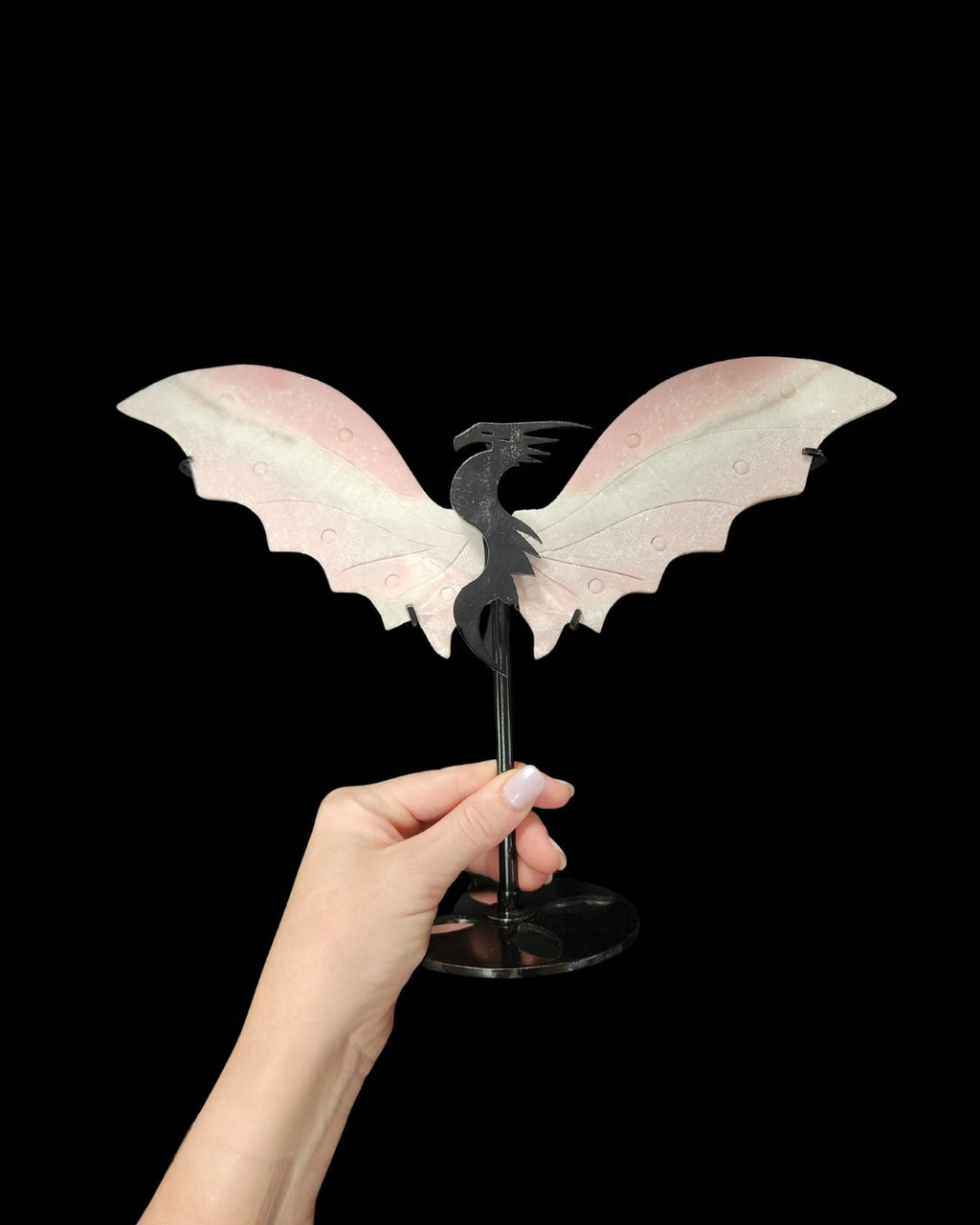 Dragon Wings - Pink Opal