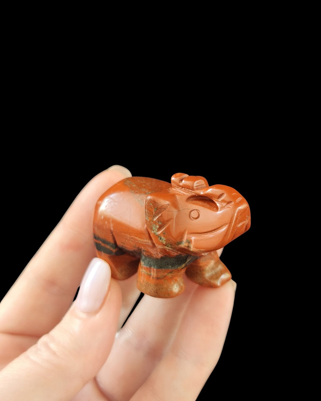 Elephant - Red Jasper