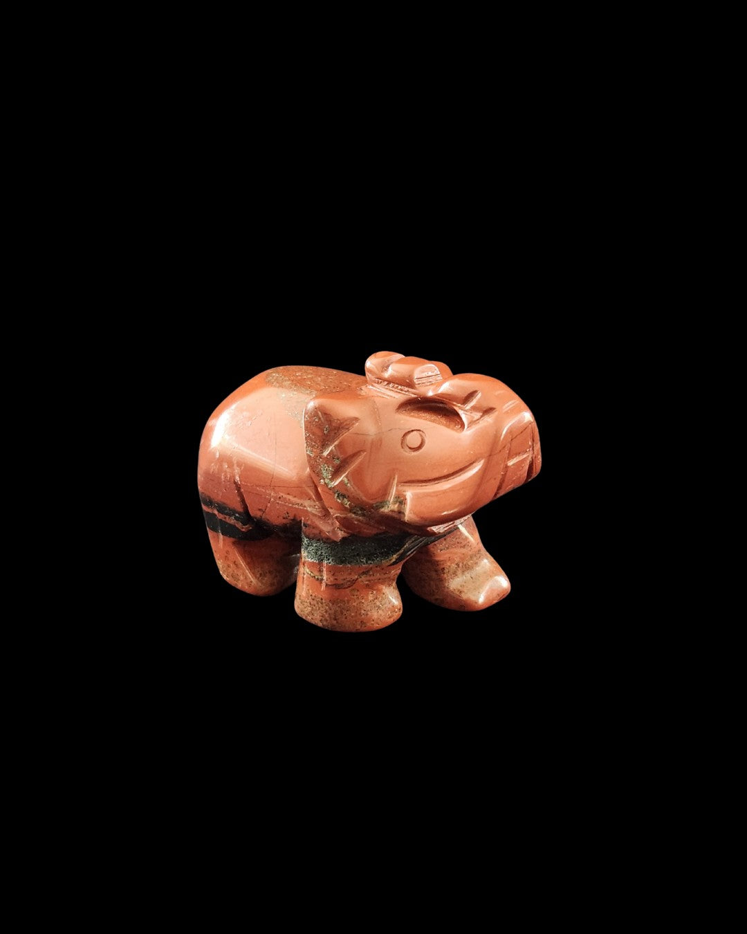 Elephant - Red Jasper