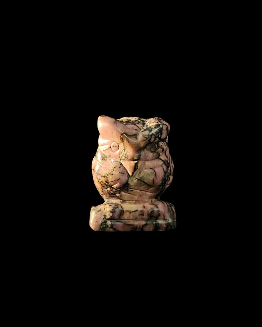 Owl - Rhodonite