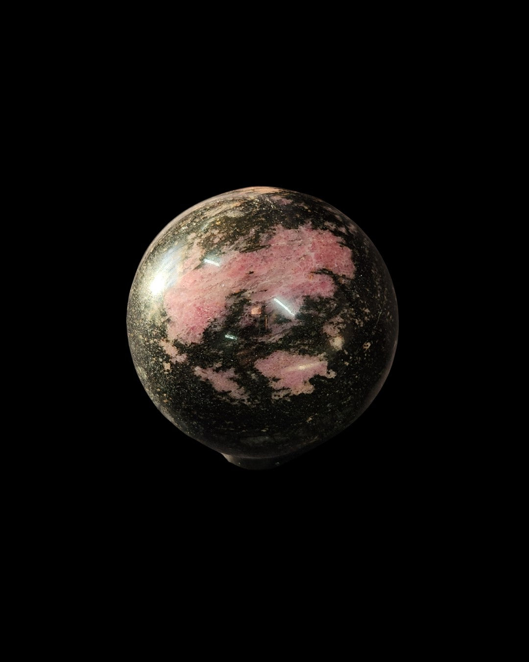 Sphere - Rhodonite