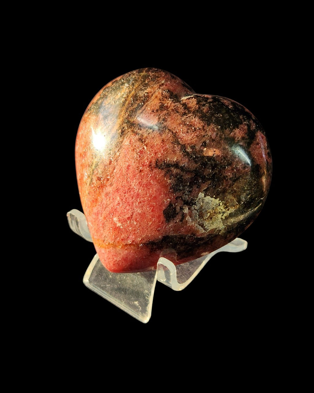 Heart - Rhodonite