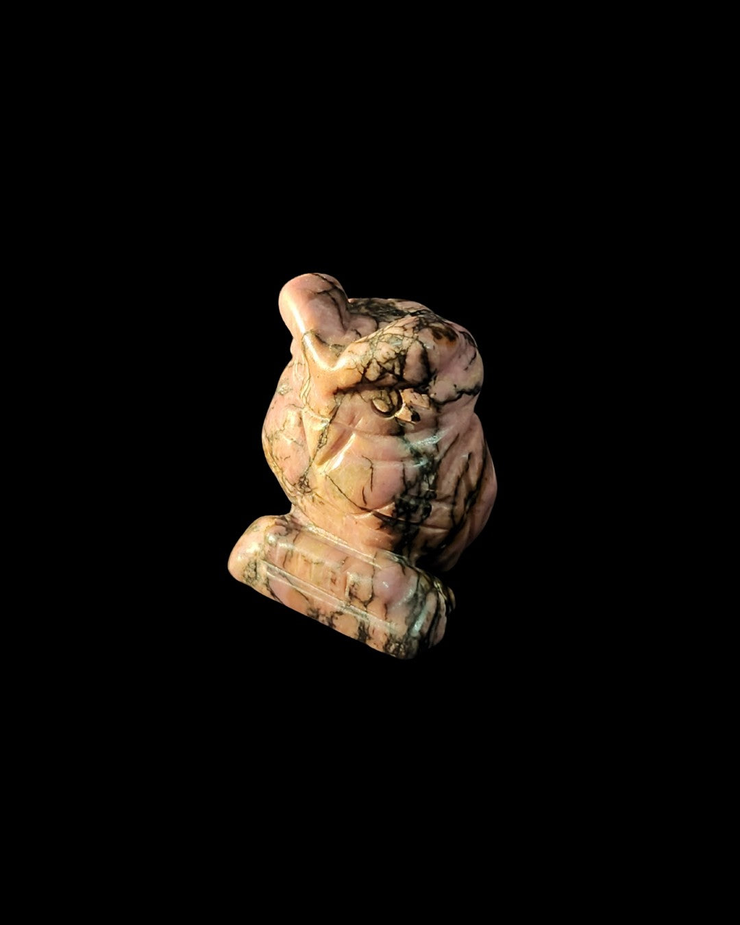 Owl - Rhodonite
