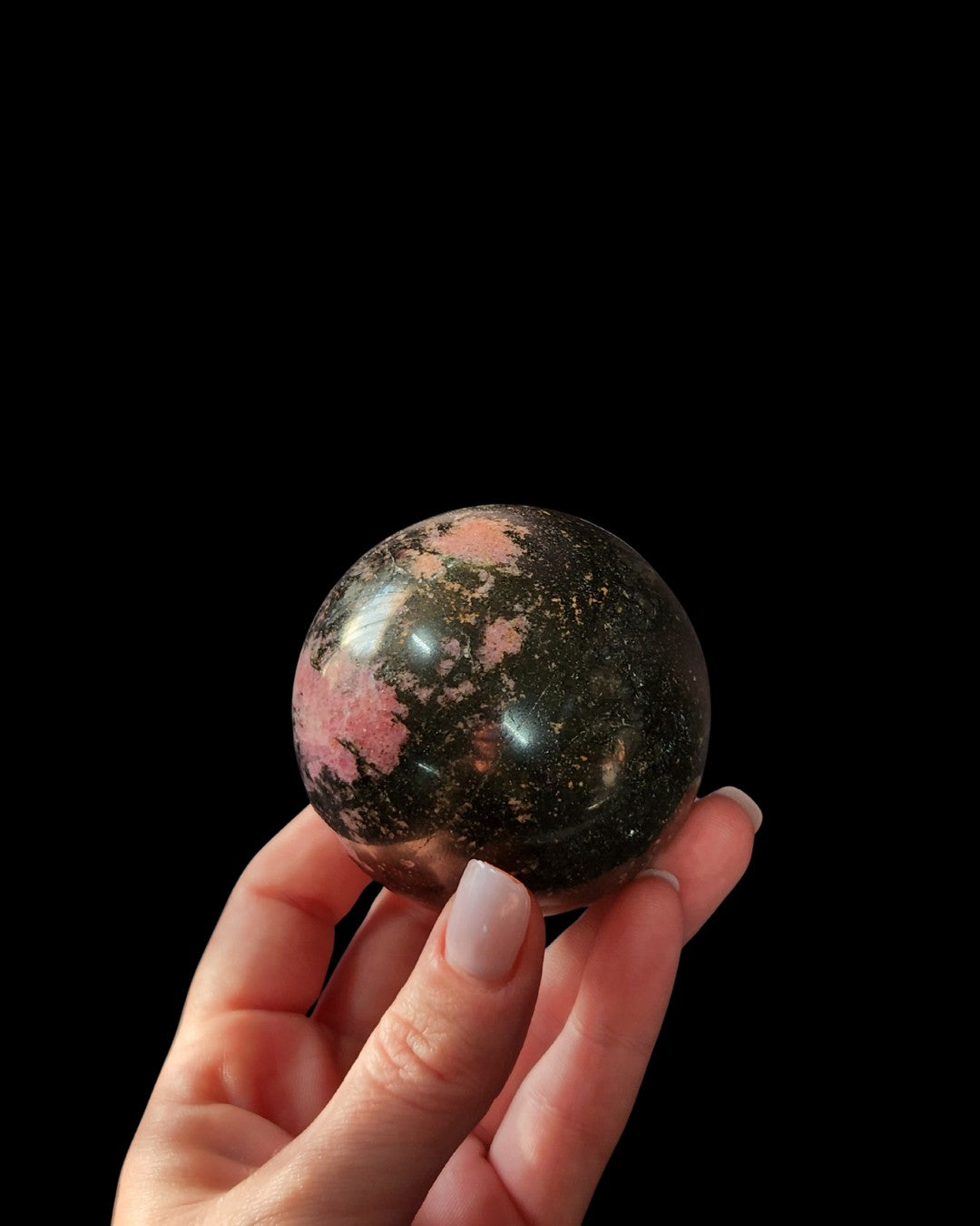 Sphere - Rhodonite