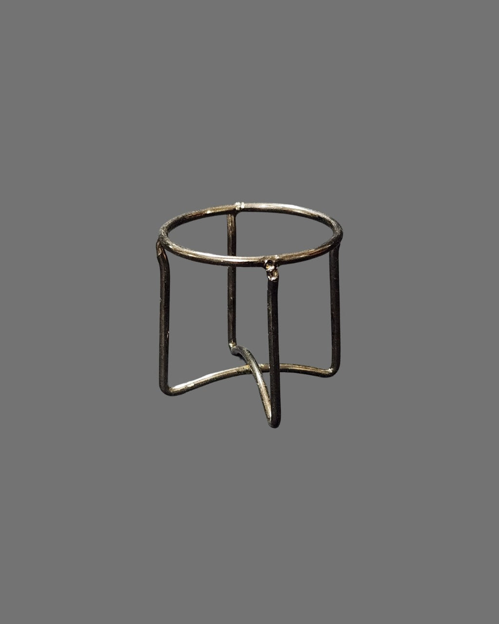 Round Sphere Stand - Black