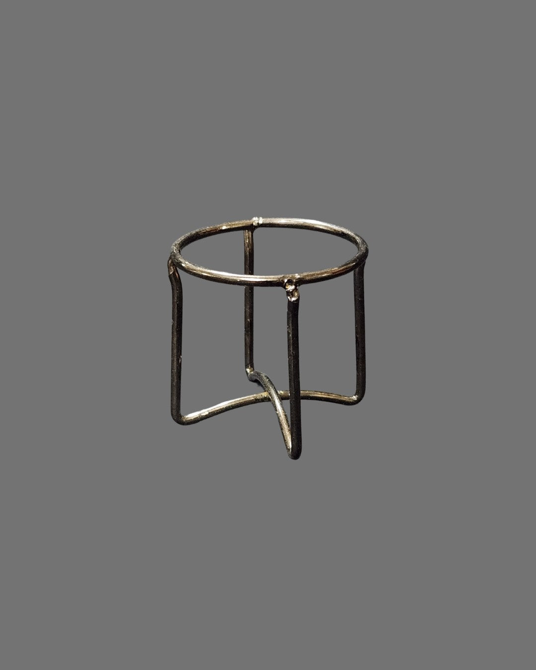 Round Sphere Stand - Black