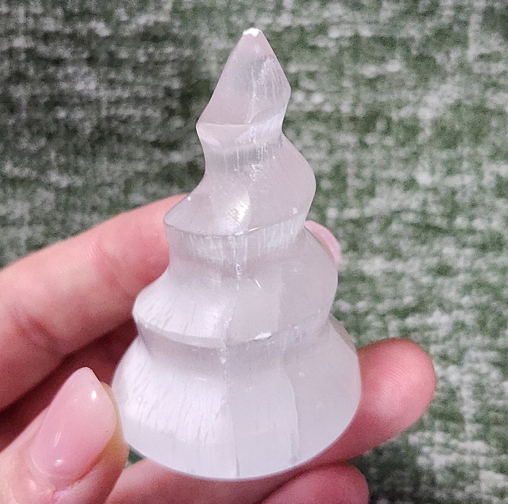 Selenite Spiral Tower