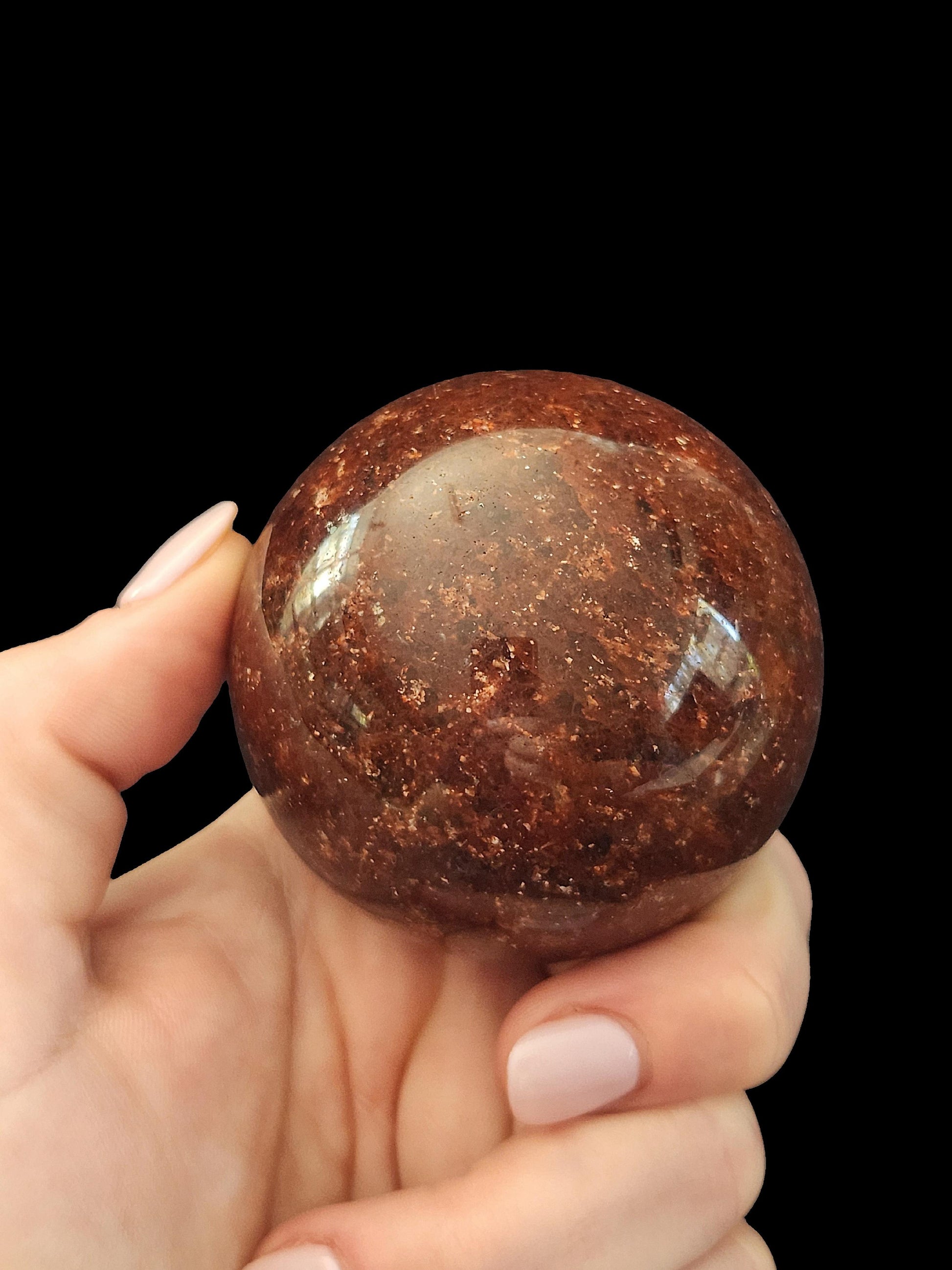 Sphere - Strawberry Quartz