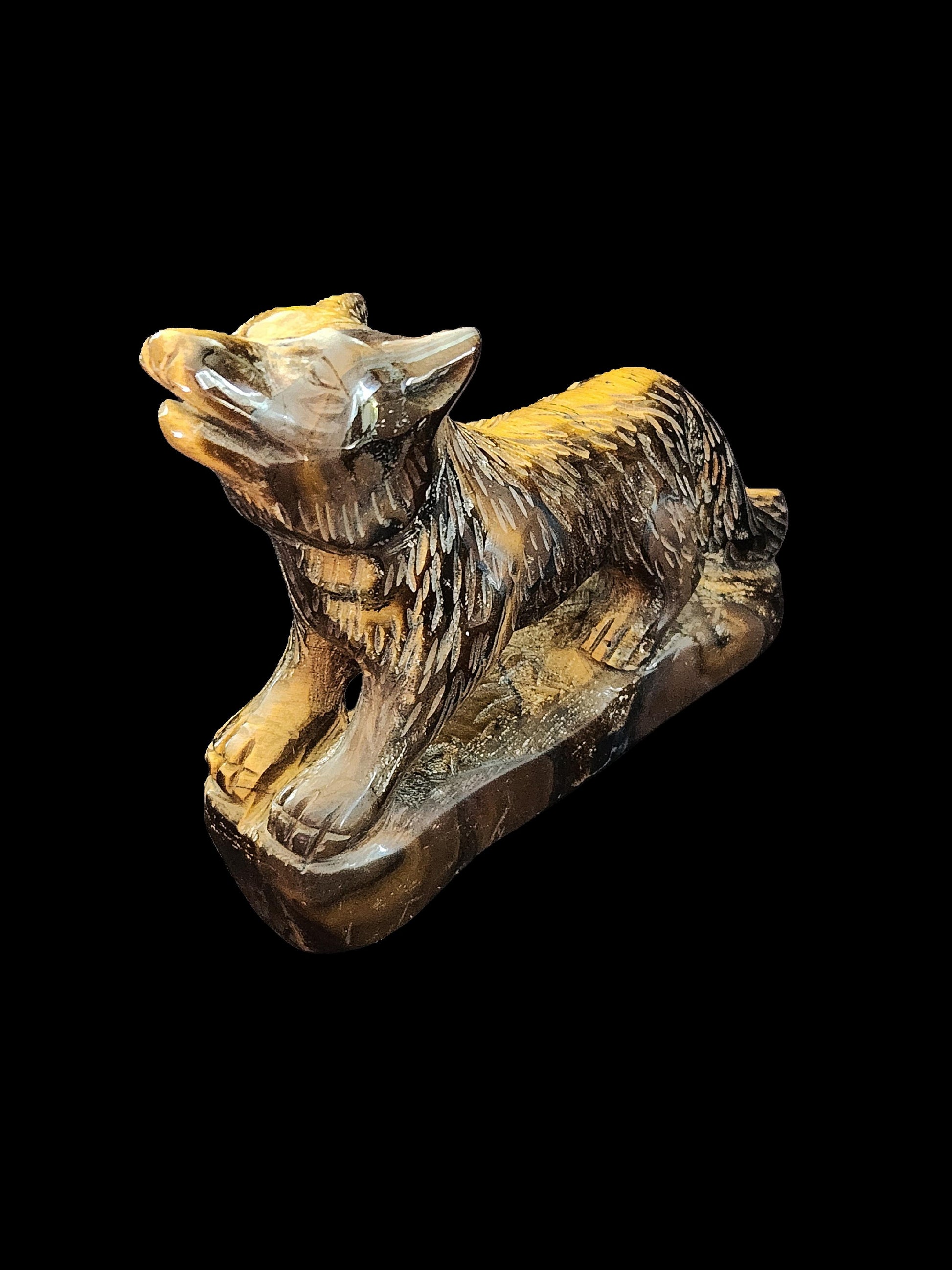 Wolf - Tigers Eye
