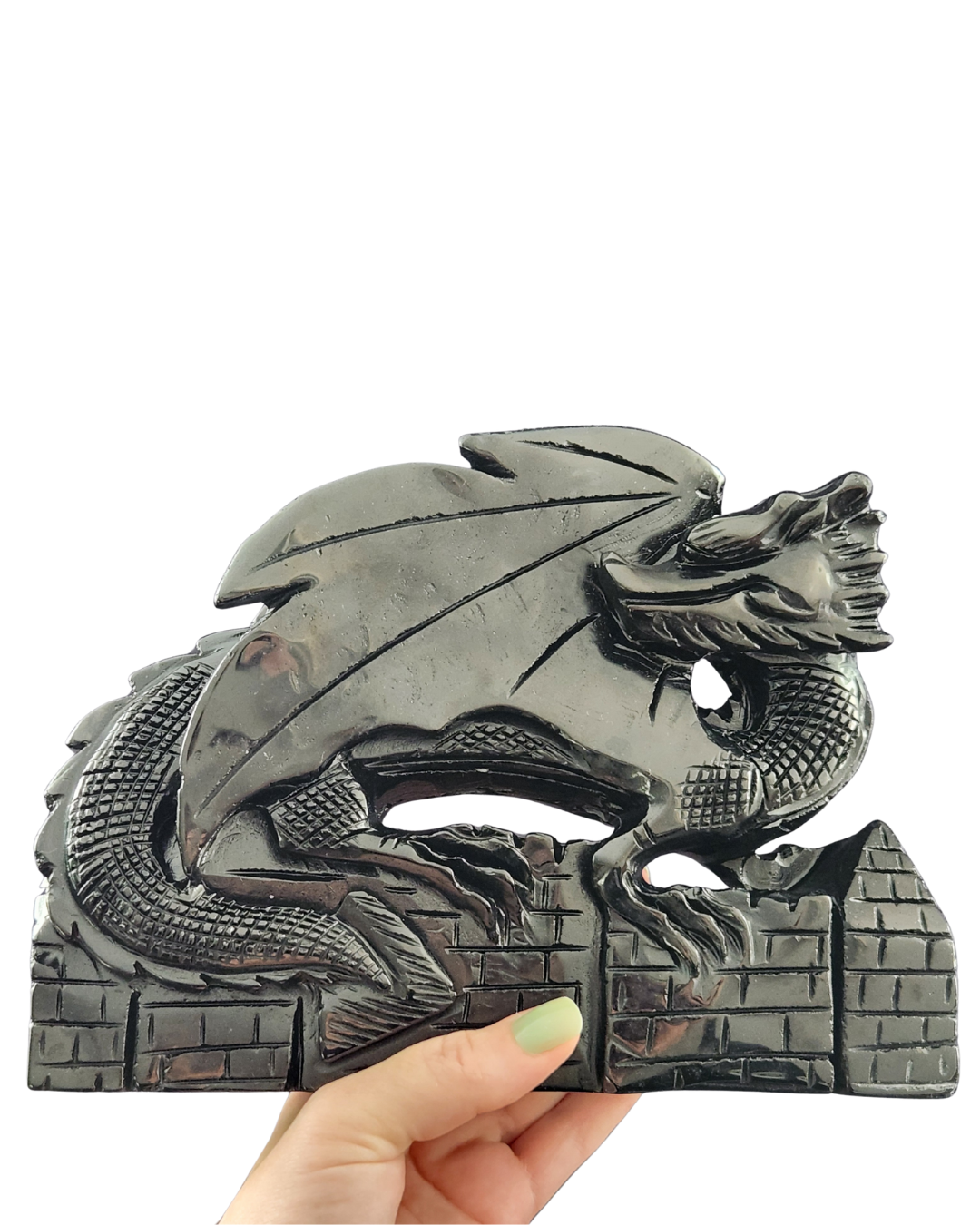 Dragon - Black Obsidian