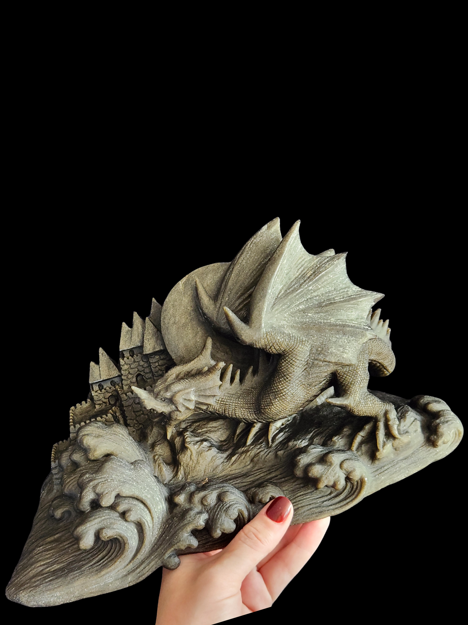 Dragon - Gold Obsidian