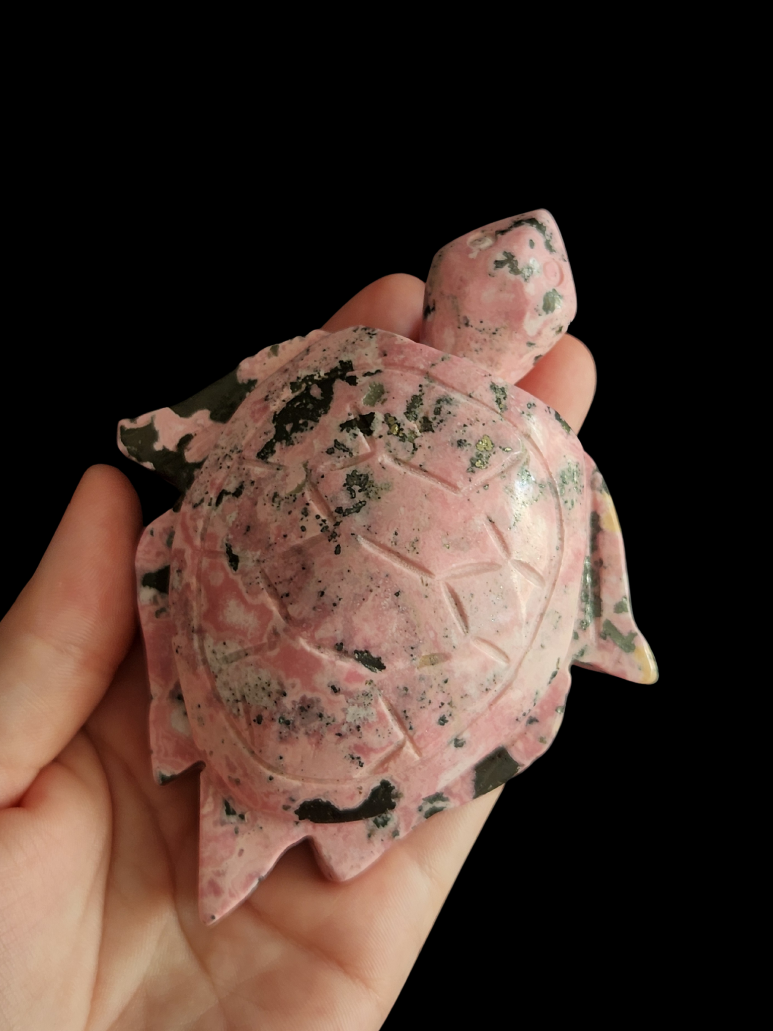 Turtle - Rhodonite