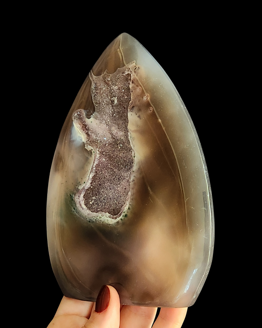 Teardrop - Agate Geode