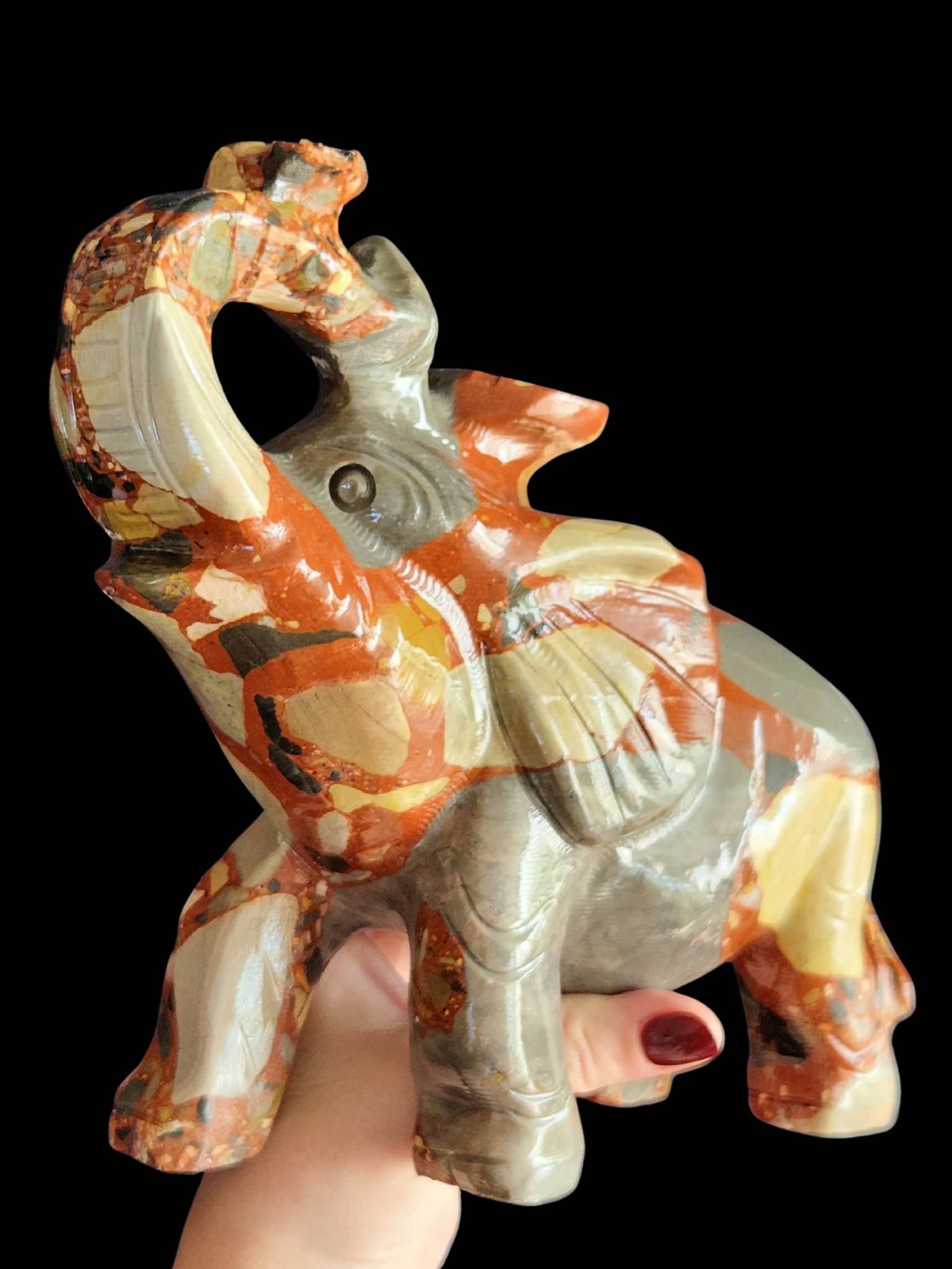 Elephant - Money Agate