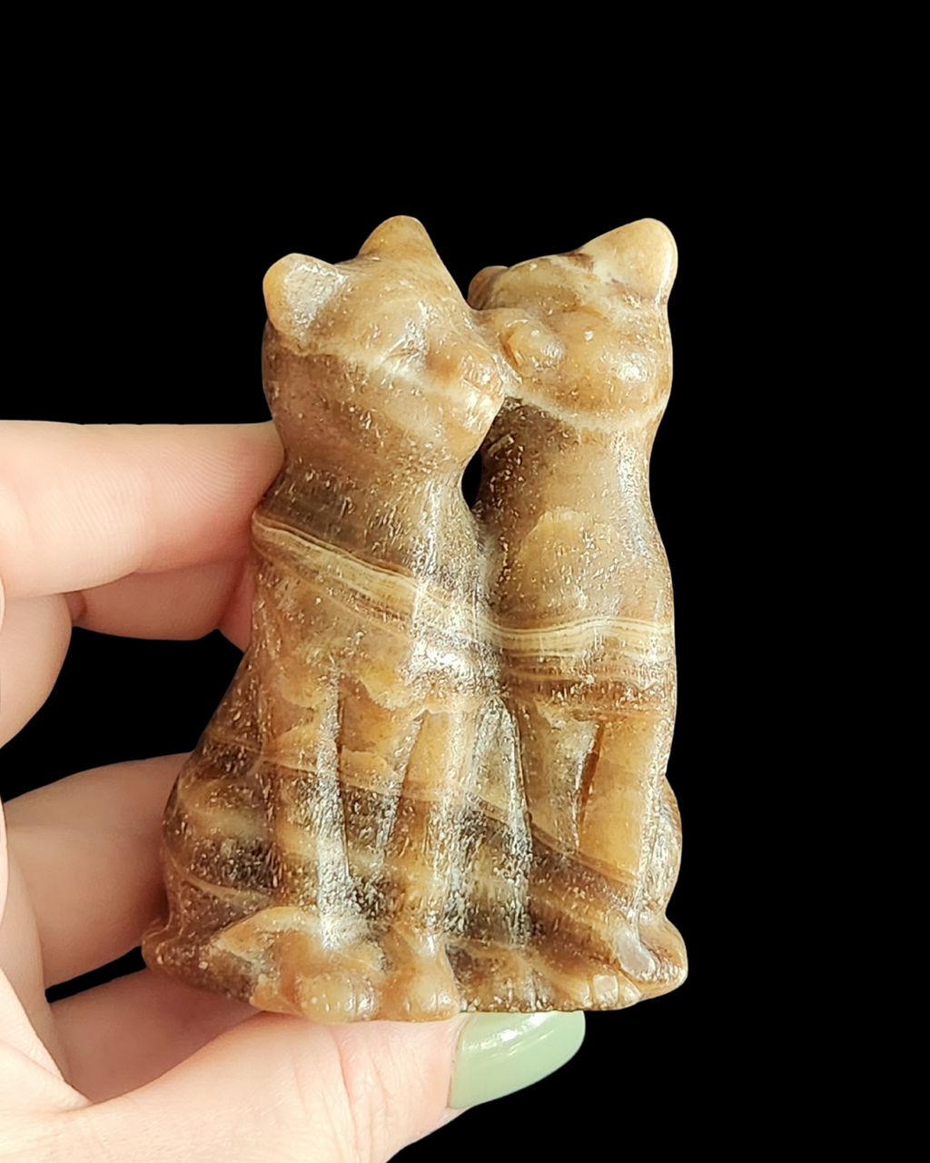 Cat - Brown Calcite