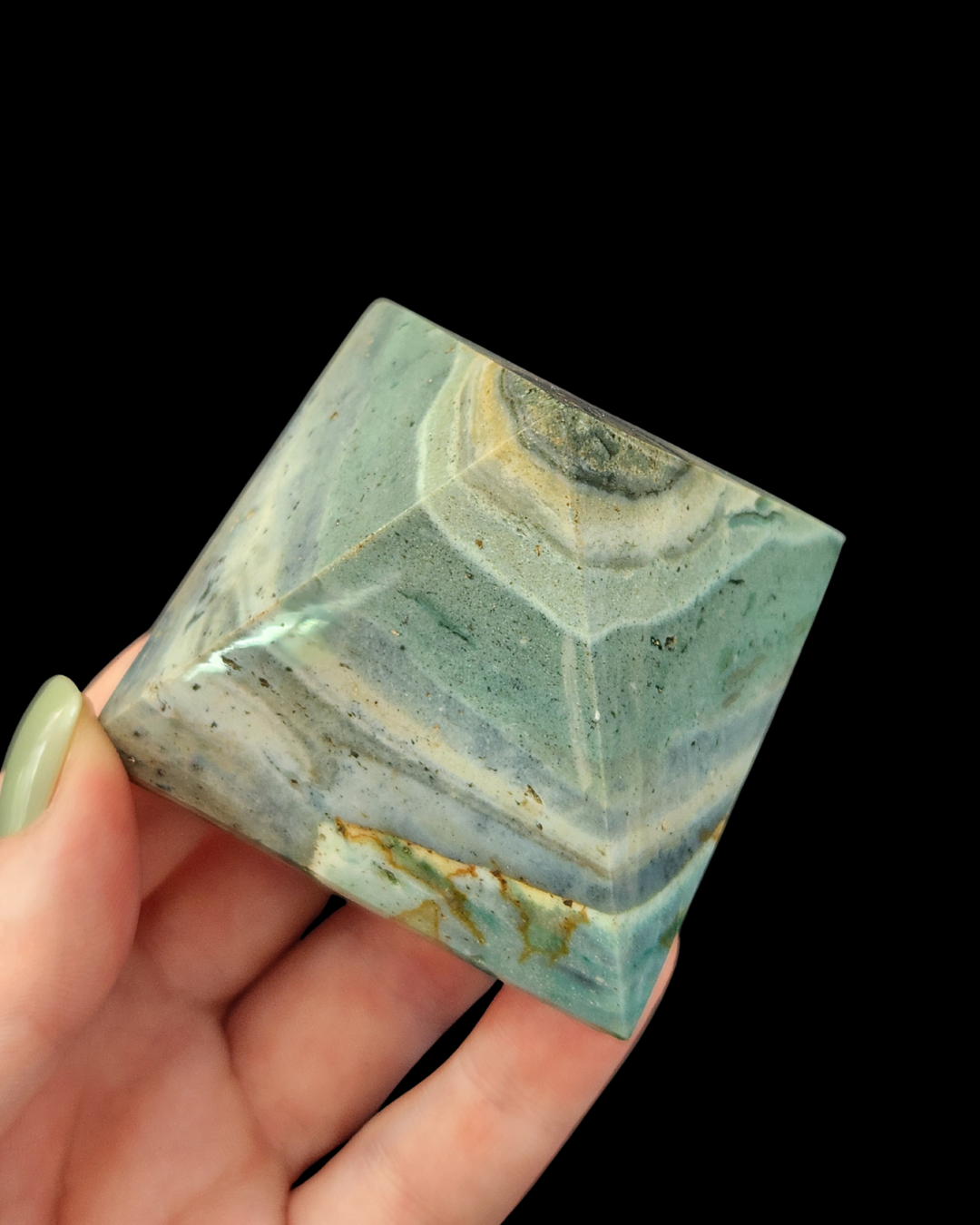 Pyramid - Ocean Jasper