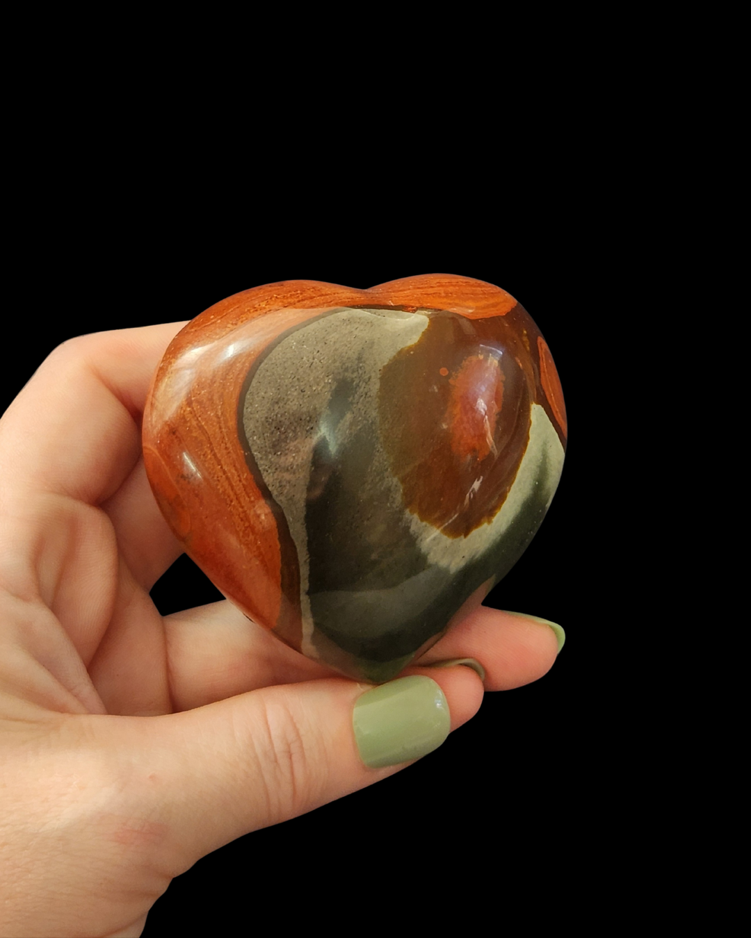 Heart - Ocean Jasper