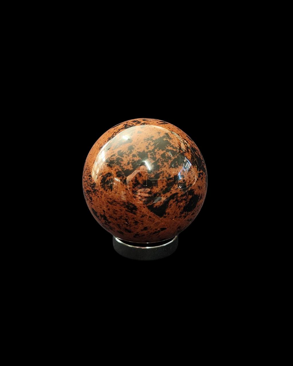 Sphere - Mahogany Obsidian