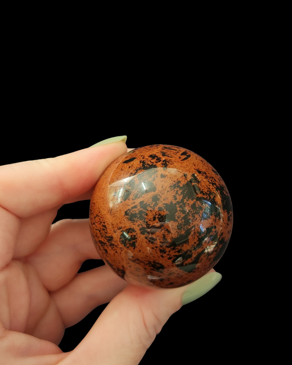 Sphere - Mahogany Obsidian