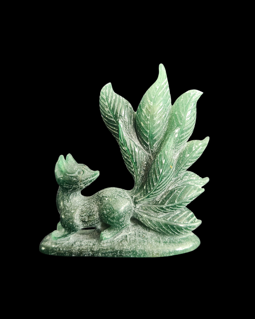 Fox 9 Tails (Kitsune) - Green Adventurine