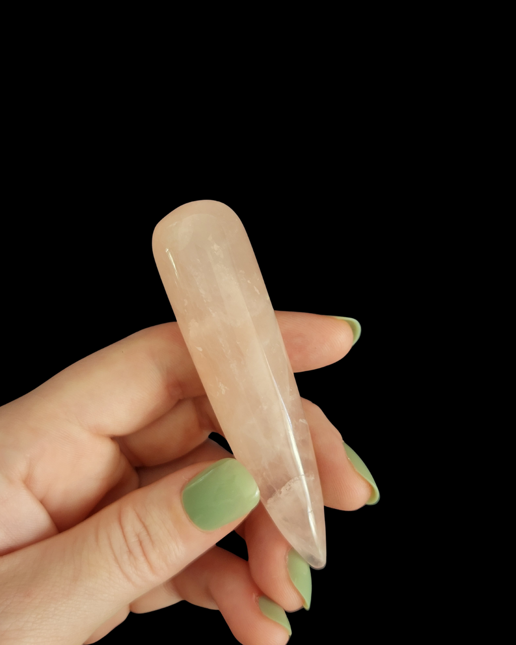 Massage Wand - Rose Quartz