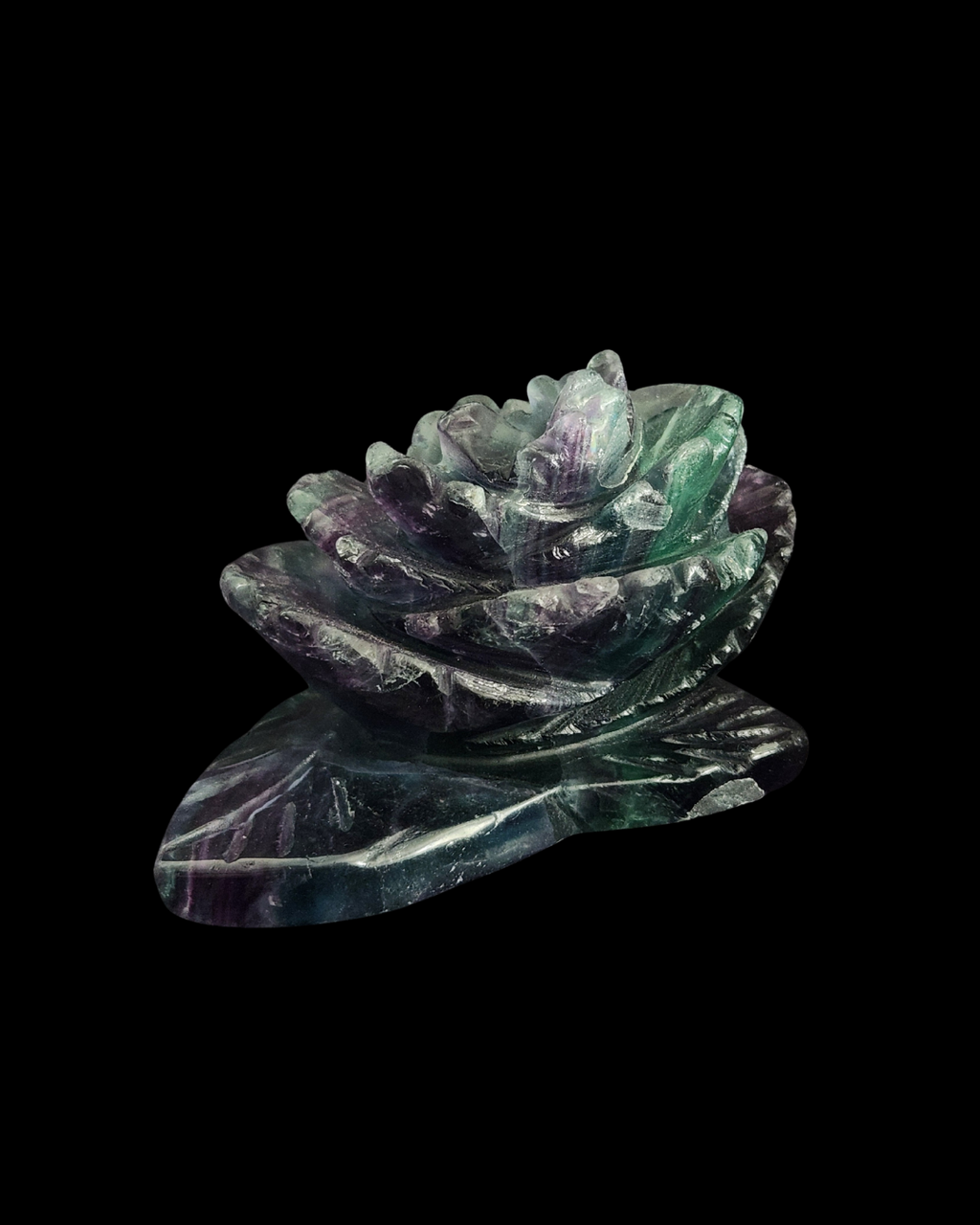 Lotus Flower - Fluorite