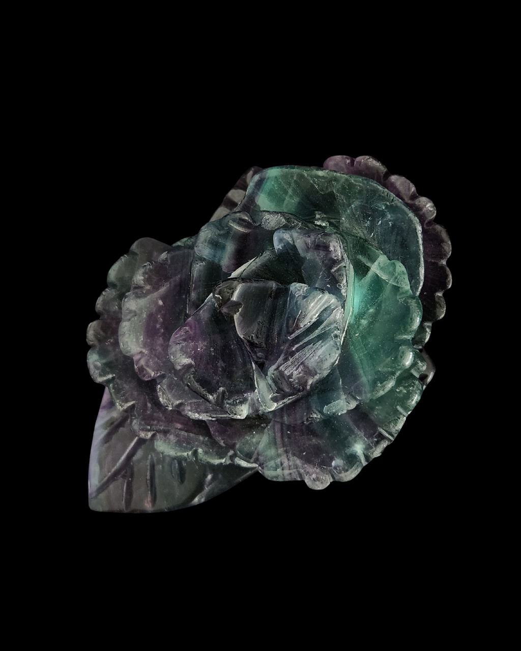 Lotus Flower - Fluorite