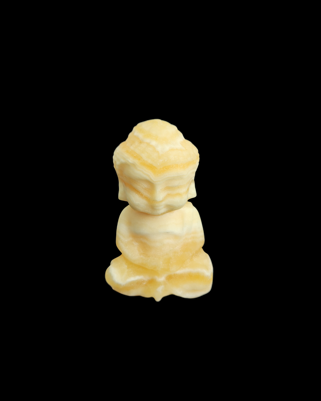Buddha - Yellow Calcite
