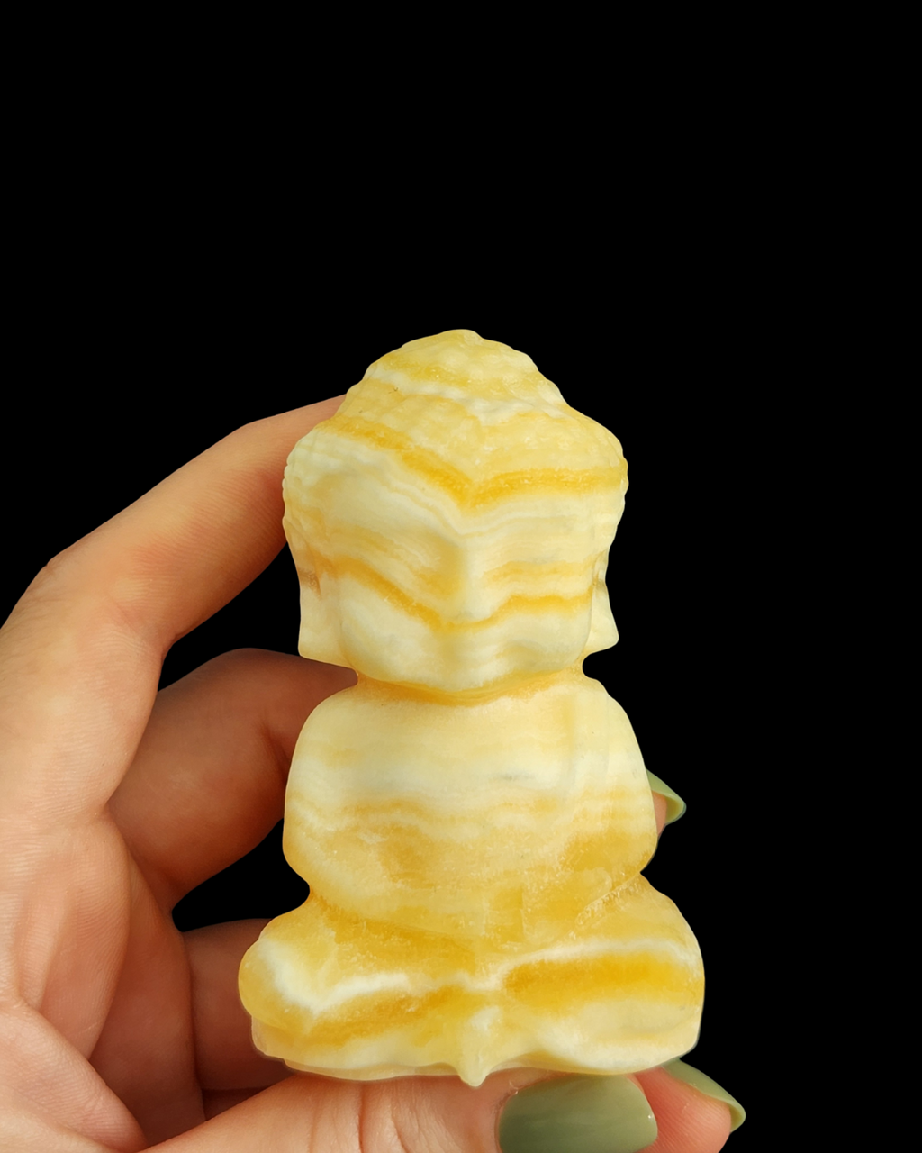 Buddha - Yellow Calcite