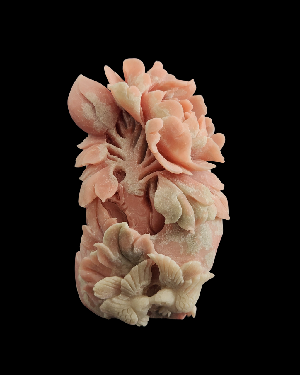 Flower & Birds - Pink Opal