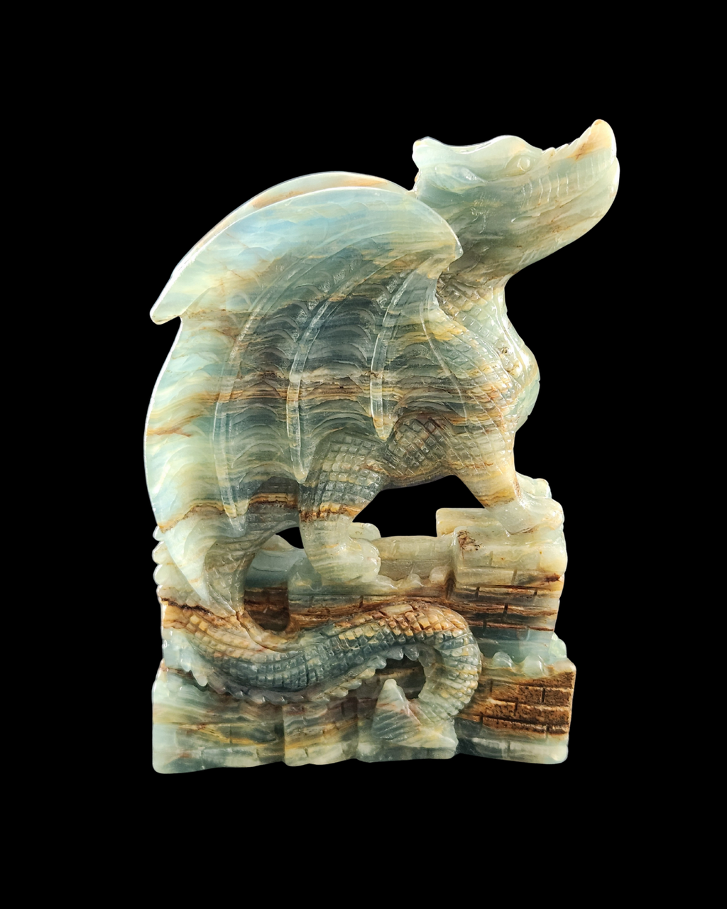 Dragon - Blue Onyx