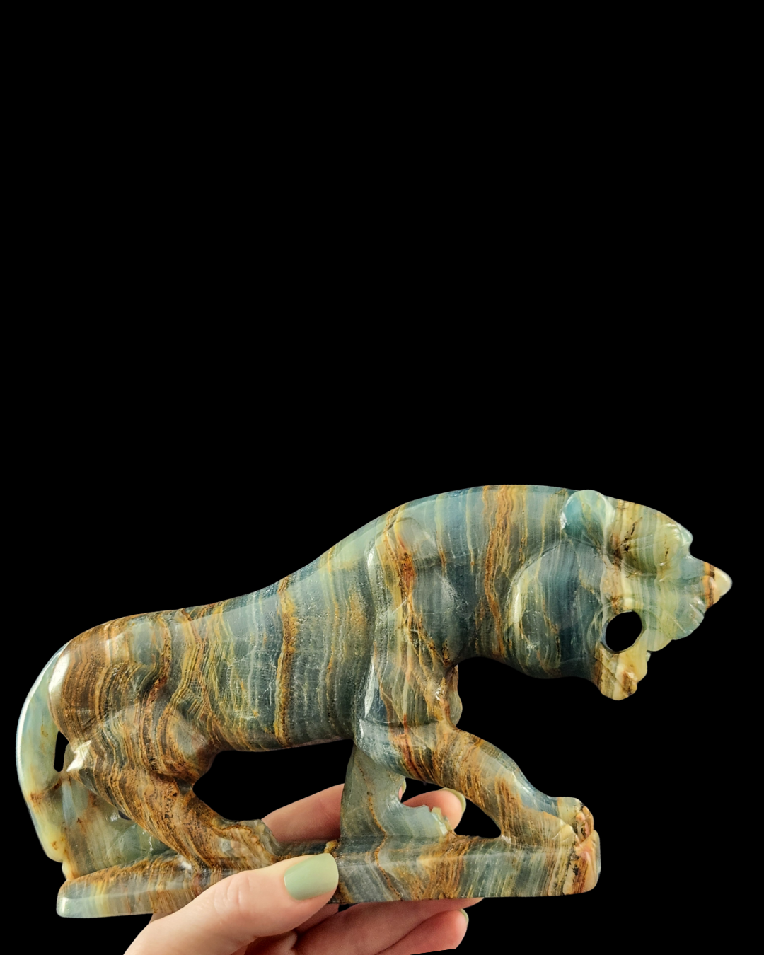Tiger - Blue Onyx