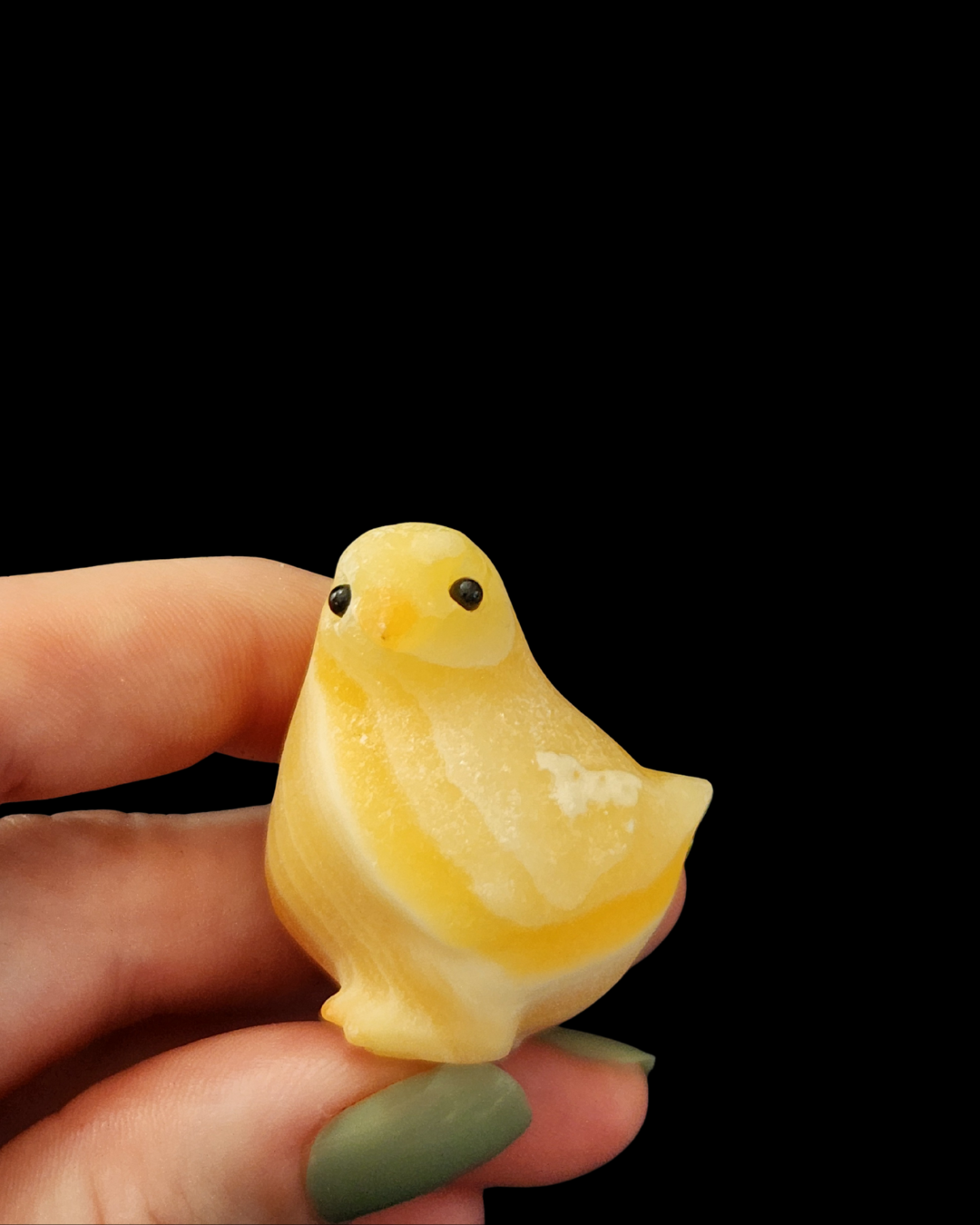 Chicken - Yellow Calcite