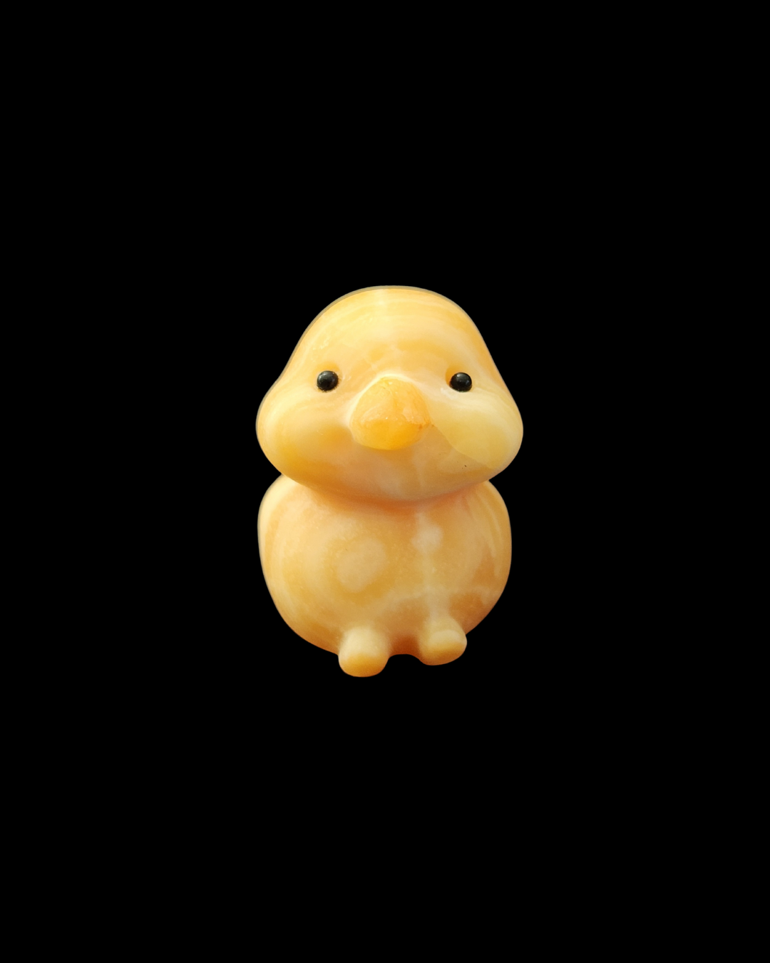 Duck - Yellow Calcite