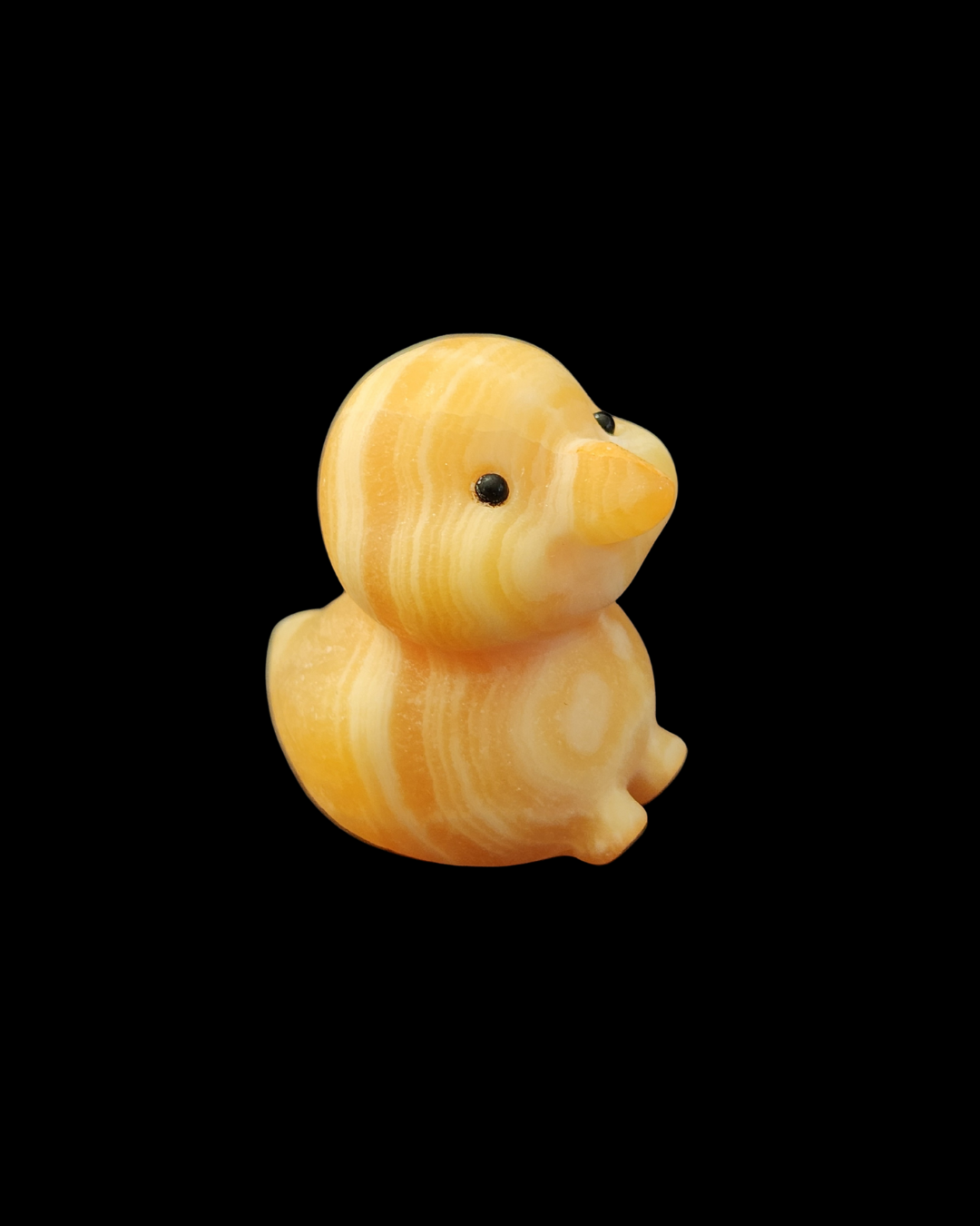 Duck - Yellow Calcite