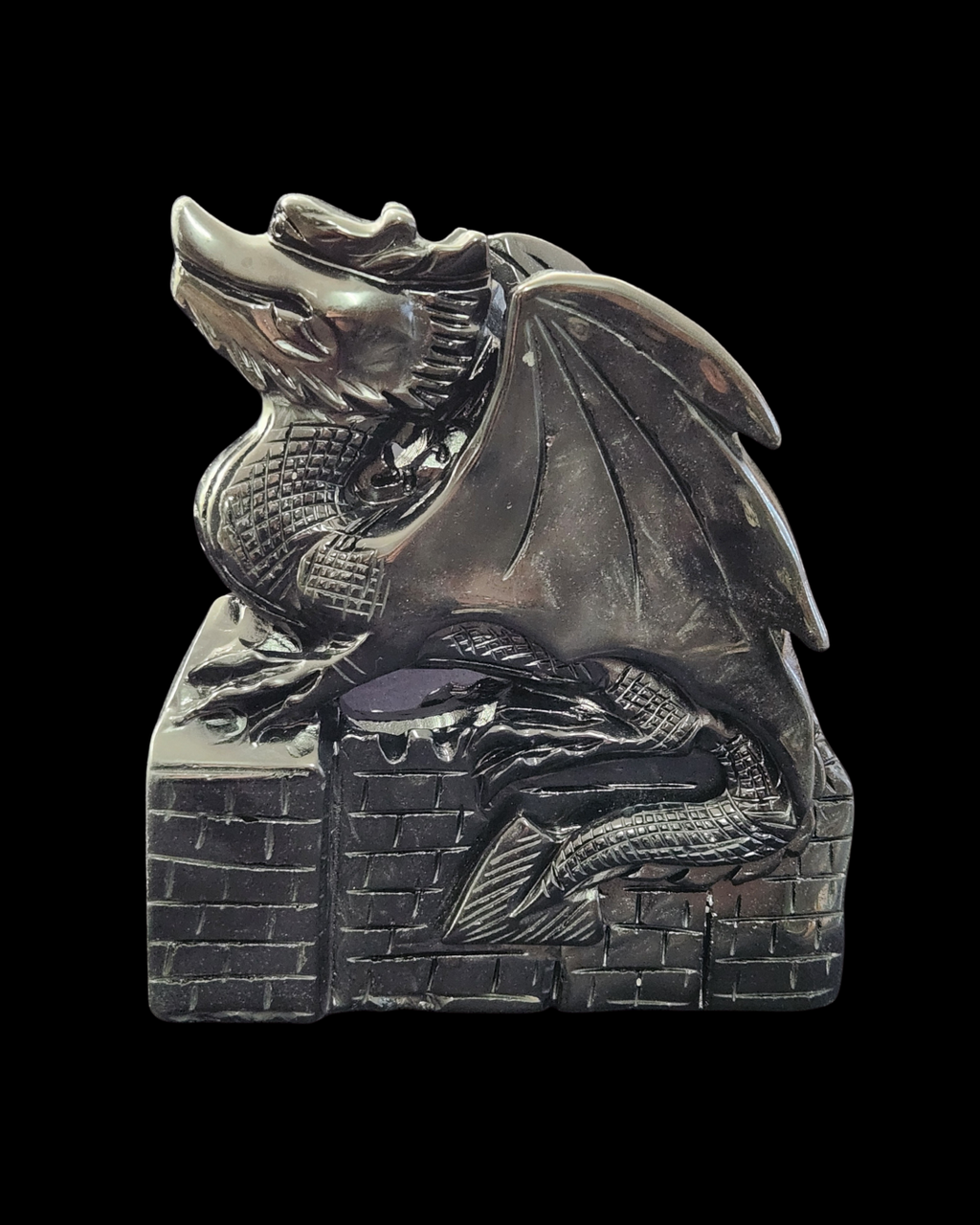 Dragon - Black Obsidian